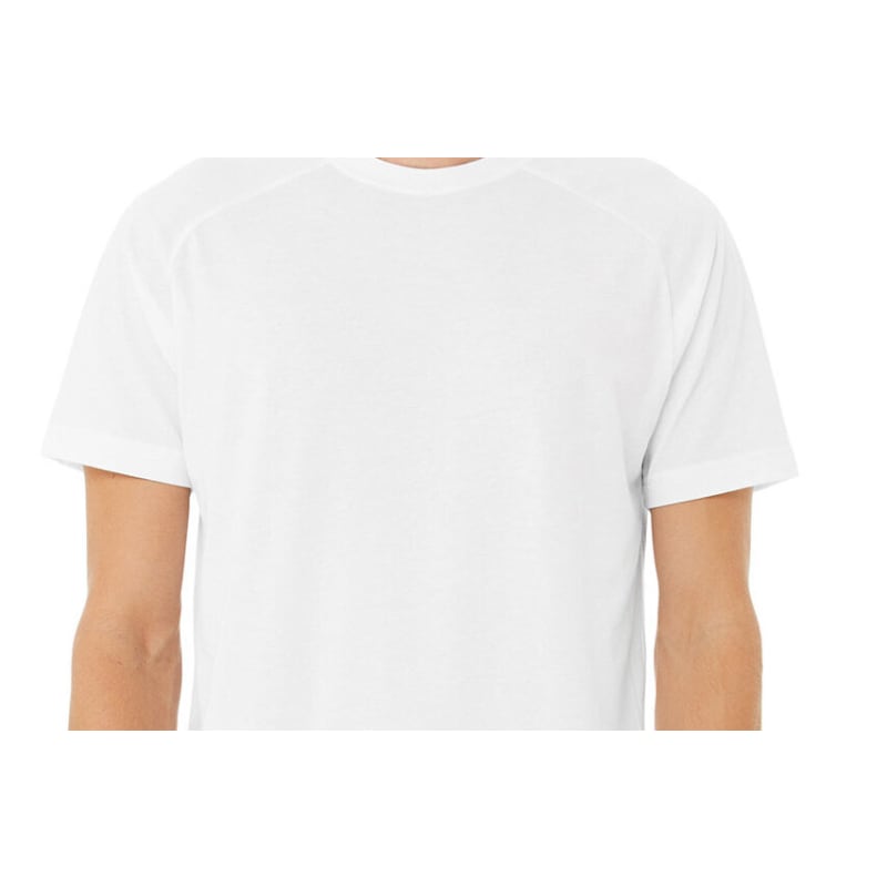 Bella + Canvas Men's Heather CVC Raglan T-Shirt 11