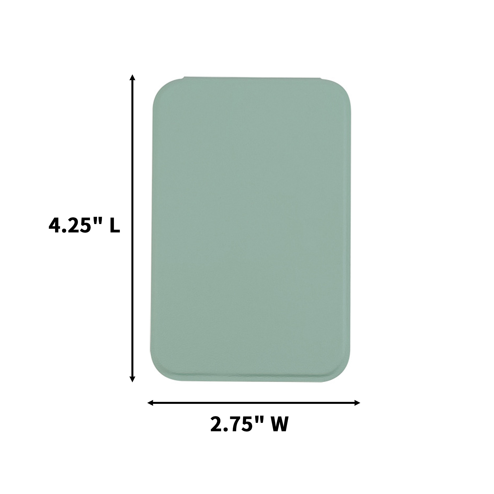 Portable Folding Mirror With Stand Groove 4.25" x 2.75" 4