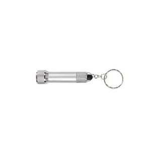 Compact LED Flashlight With Elastic Band And Key Clip Twist Activation 12