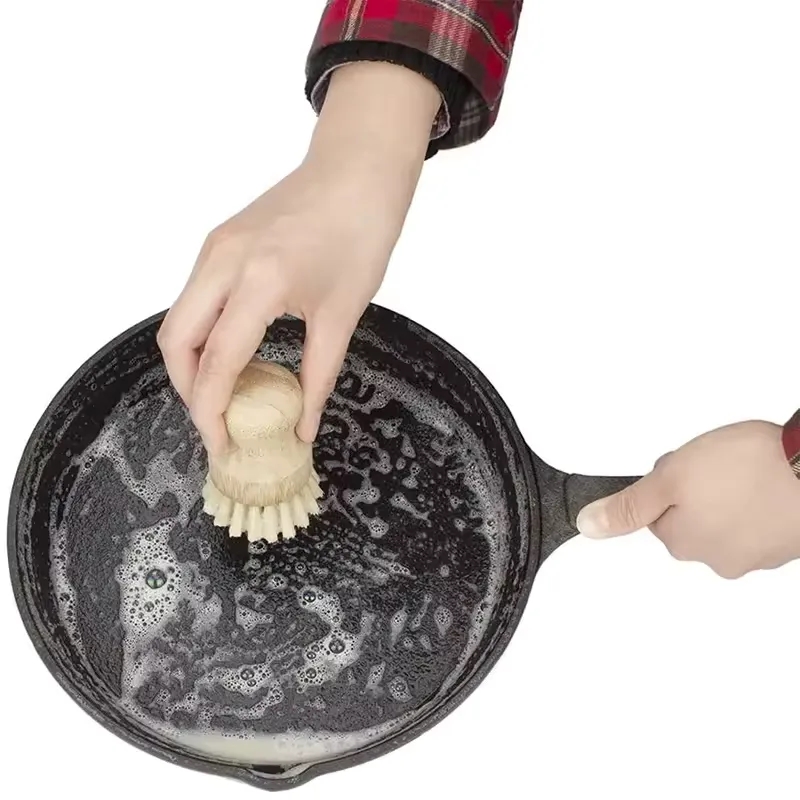 Wooden Kitchen Scrub Brush 3