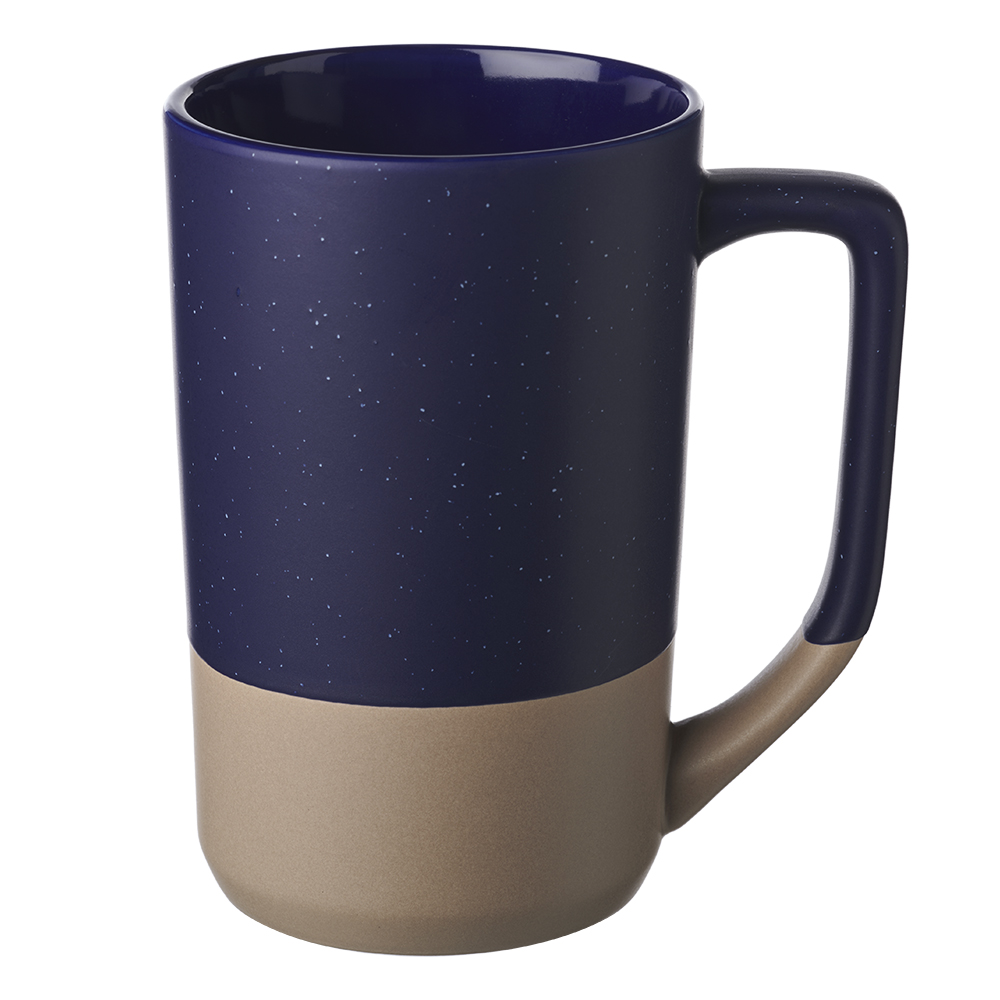 17 oz. Speckle Glazed Two Tone Ceramic Mug 2