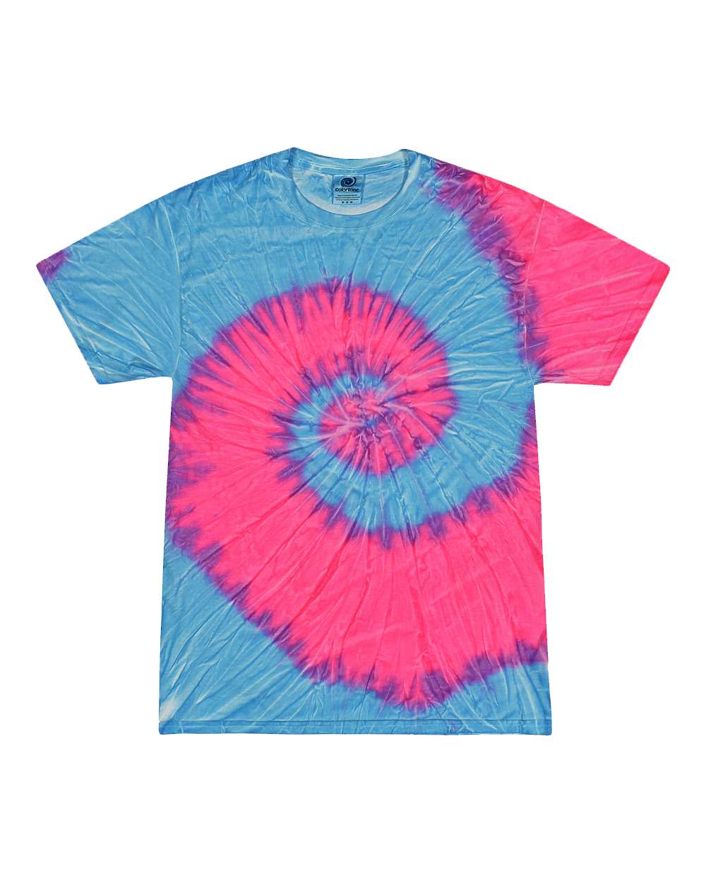 Unisex Multi-Color Tie-Dyed T-Shirt - 1000 337