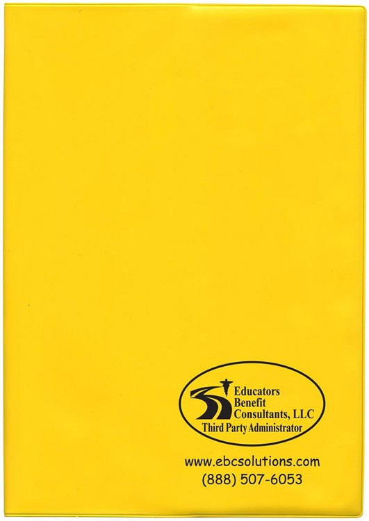 7 x 10 Standard Vinyl Cover Academic Planner 13