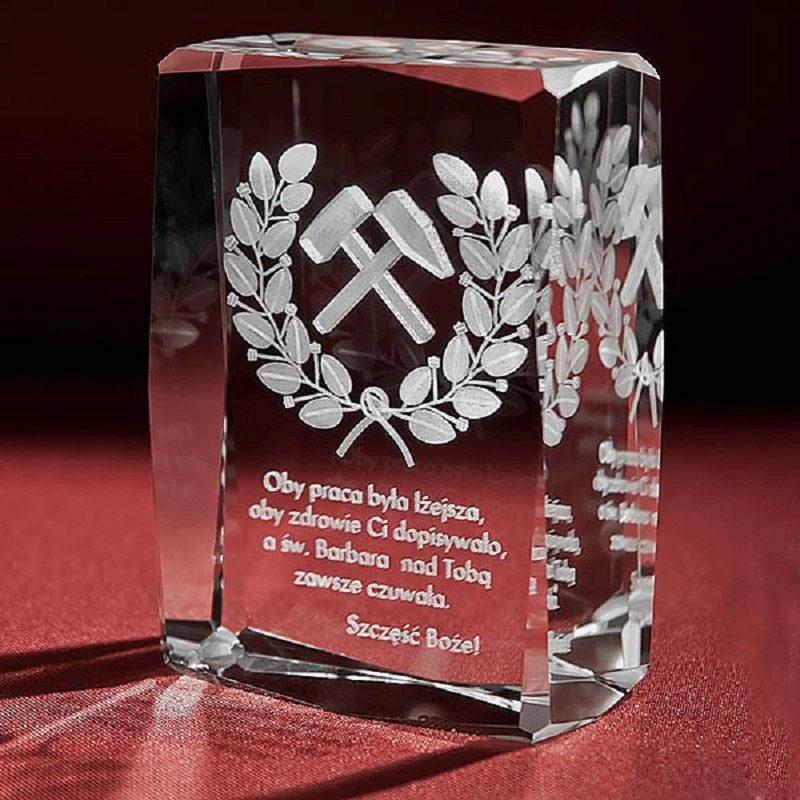 Custom 3D Crystal Cube 5