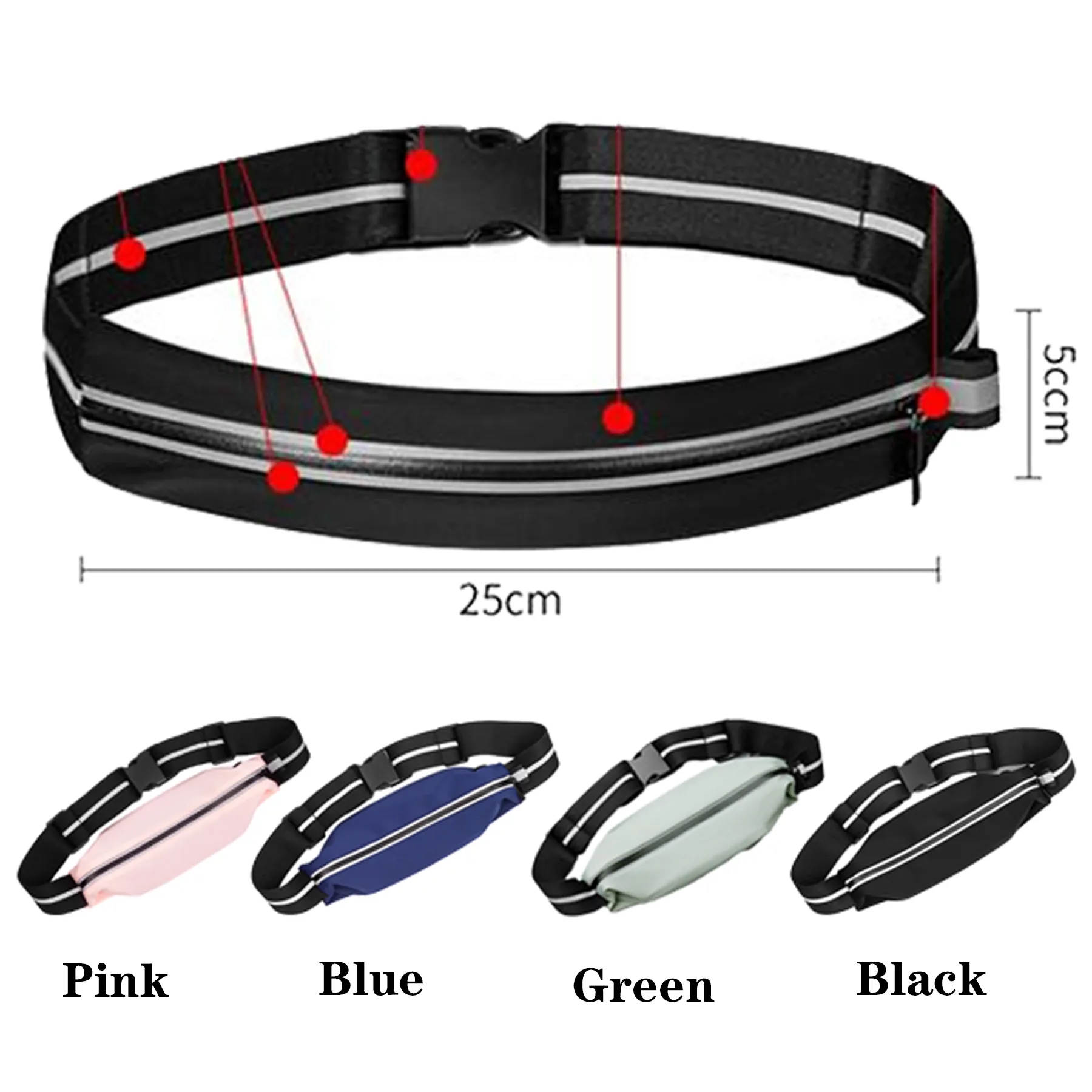 Running waist outdoor sports mobile phone bag 2