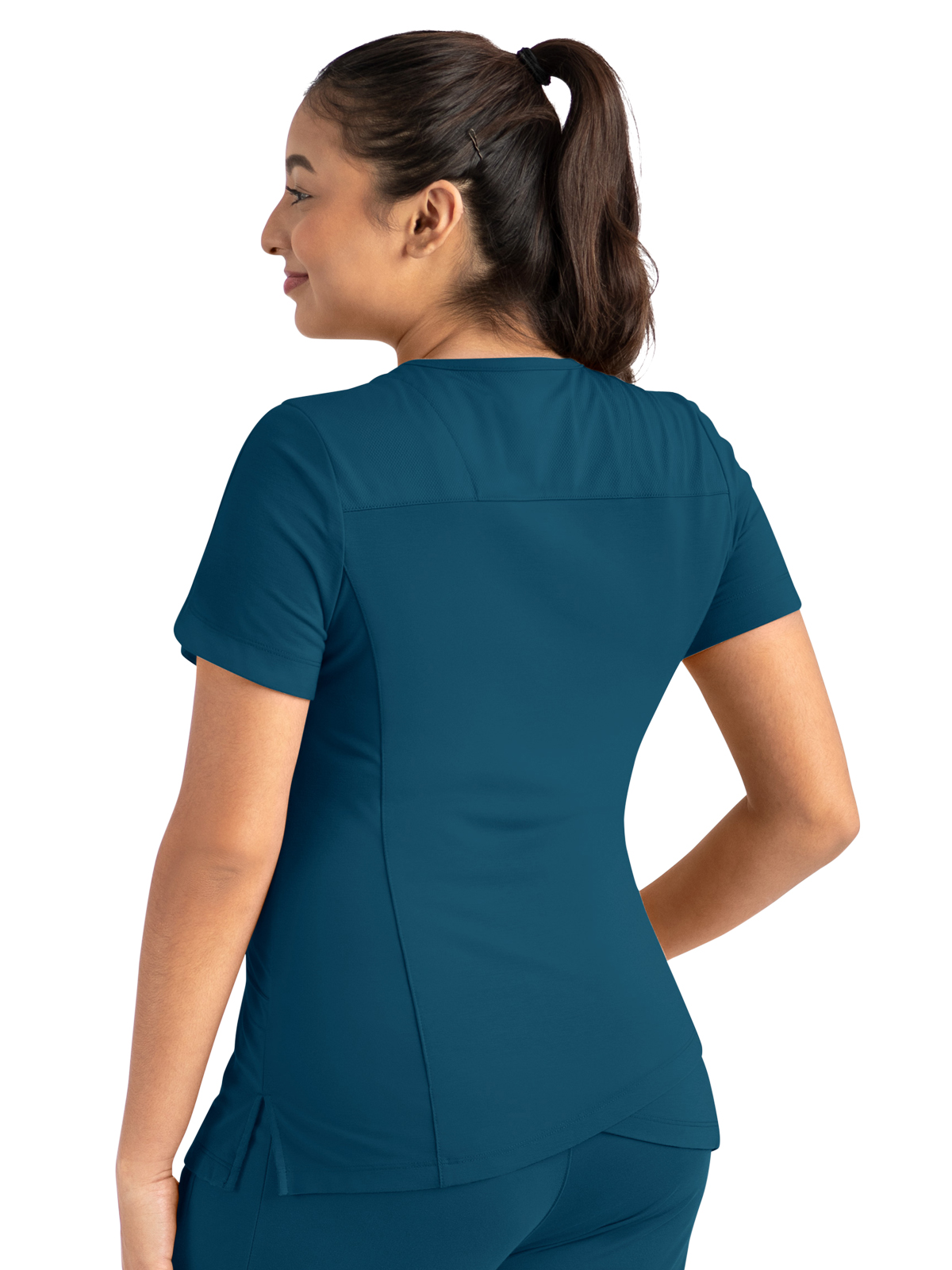 Maevn - Focus - Women's Two-Pocket Tulip-Neck Top 8