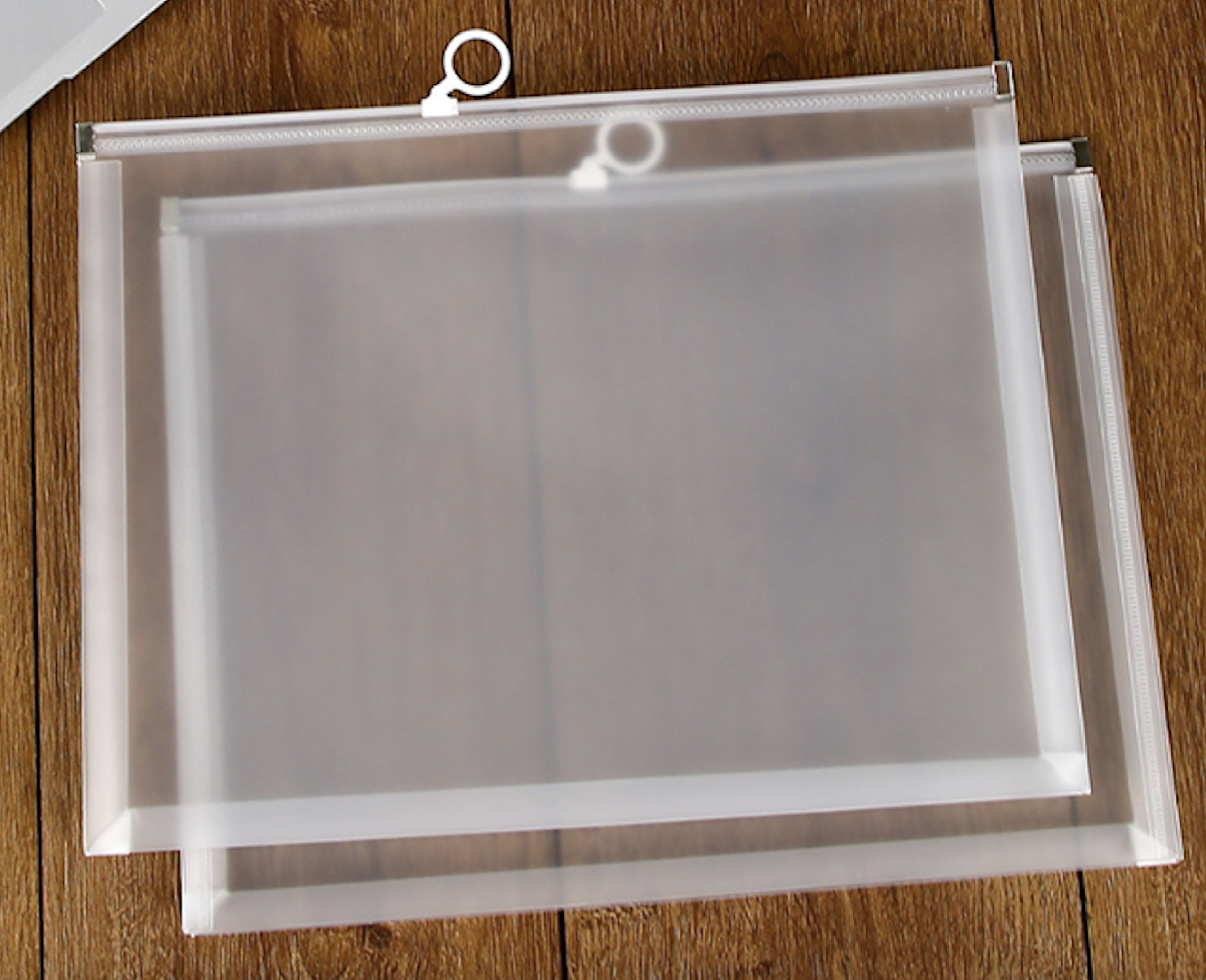 PP Zipper Closure File Bag 4