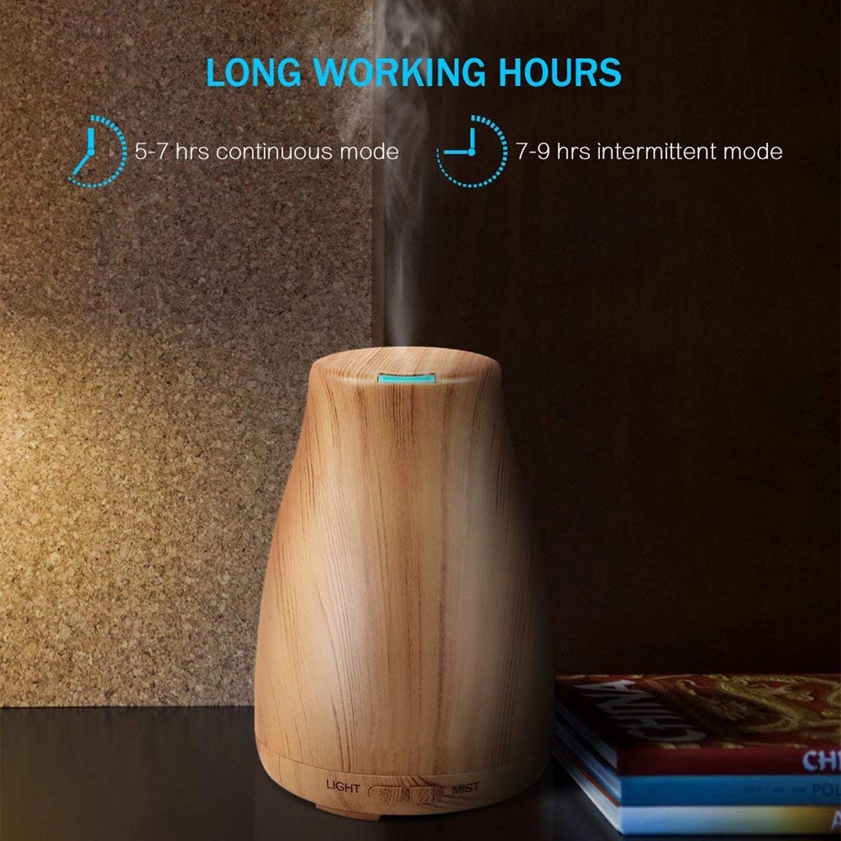 7 Colors Lights Upgraded Diffusers for Essential Oils 9