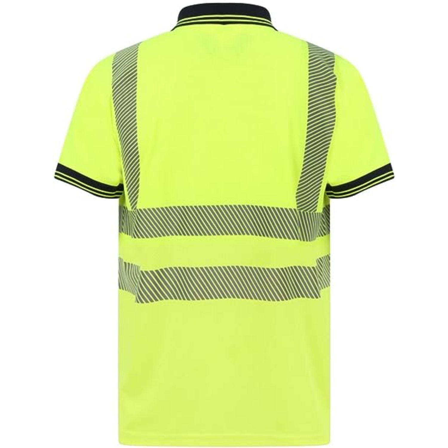 Odor Reducing Segmented Class 2 rPET Safety Polo Shirt 5
