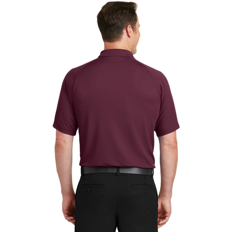 Sport-Tek Dry Zone Raglan Polo. 24