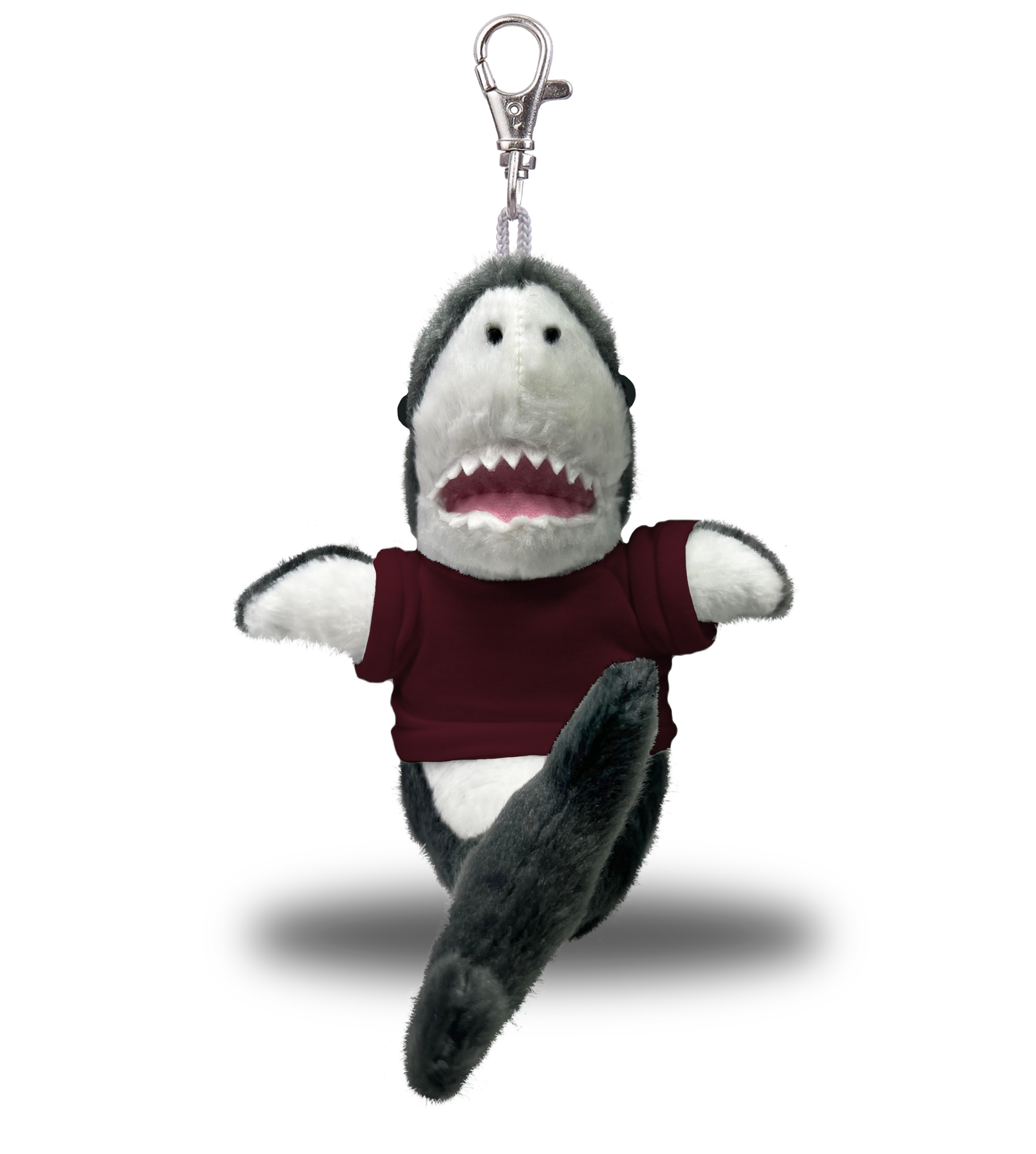 Great White Shark 4" Keychain w/ T-Shirt 9