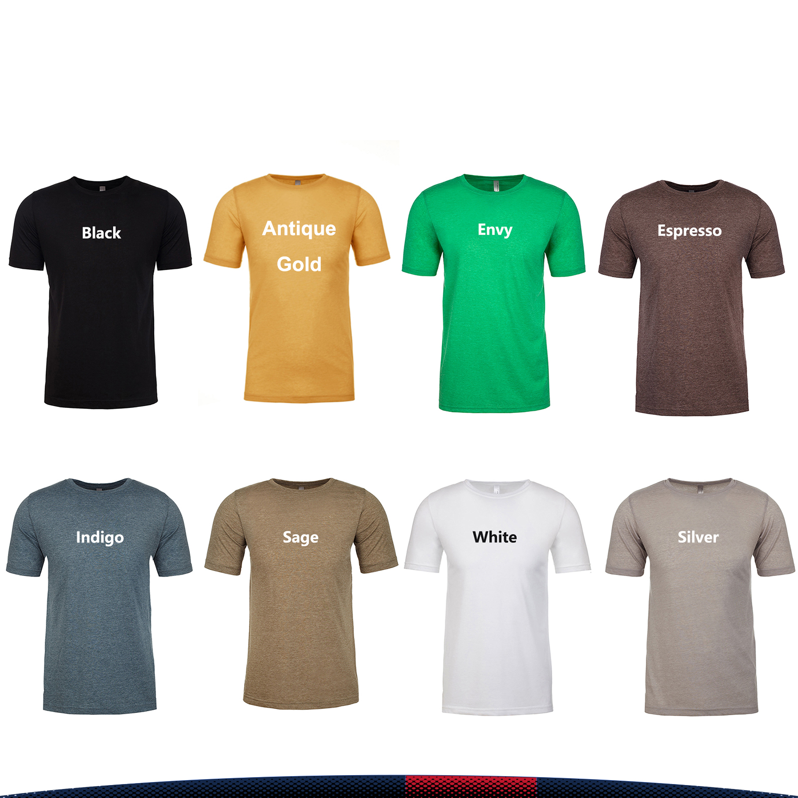 Next Level® Polyester/Cotton Men's T-shirts 1