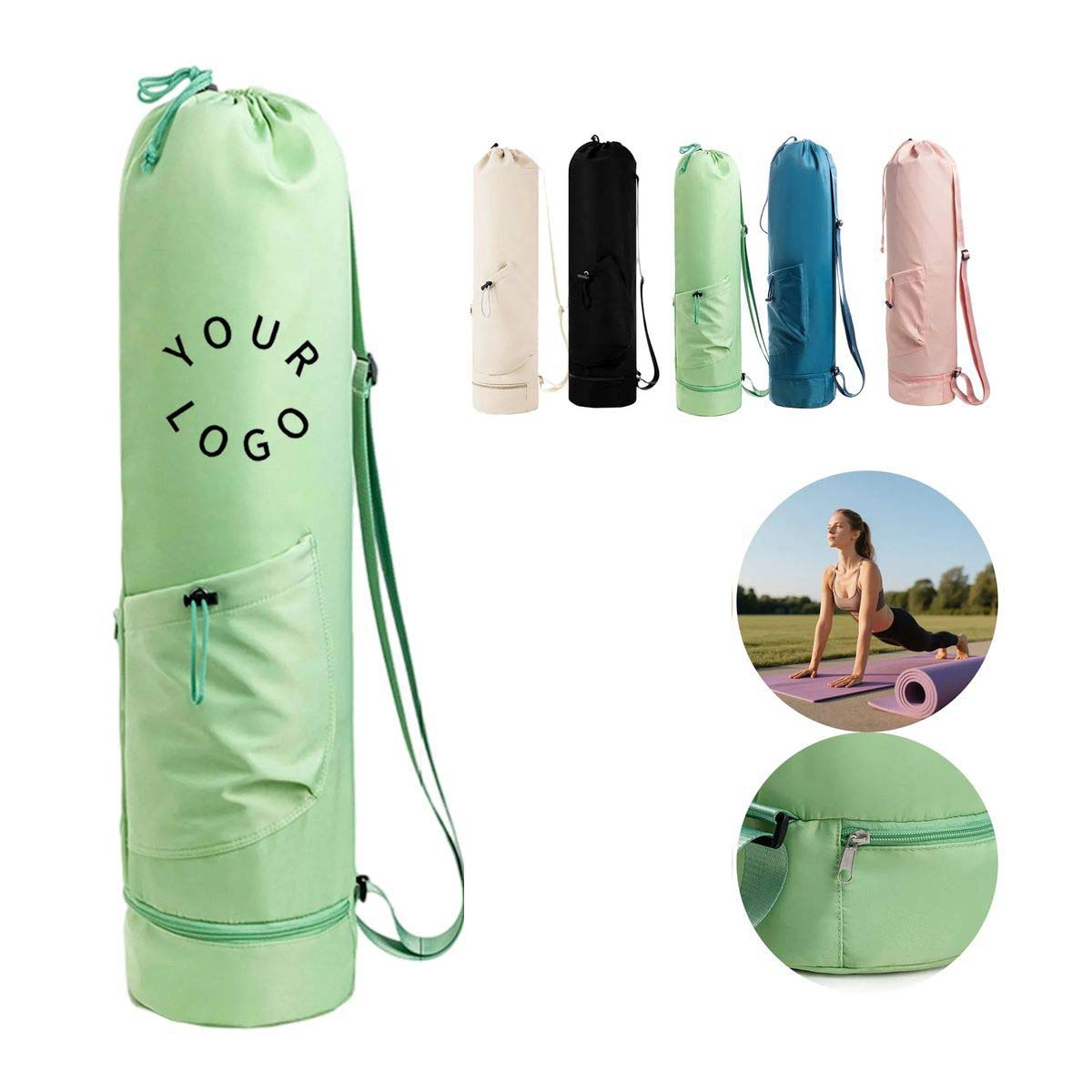 Durable Yoga Mat Bag with Adjustable Straps 3