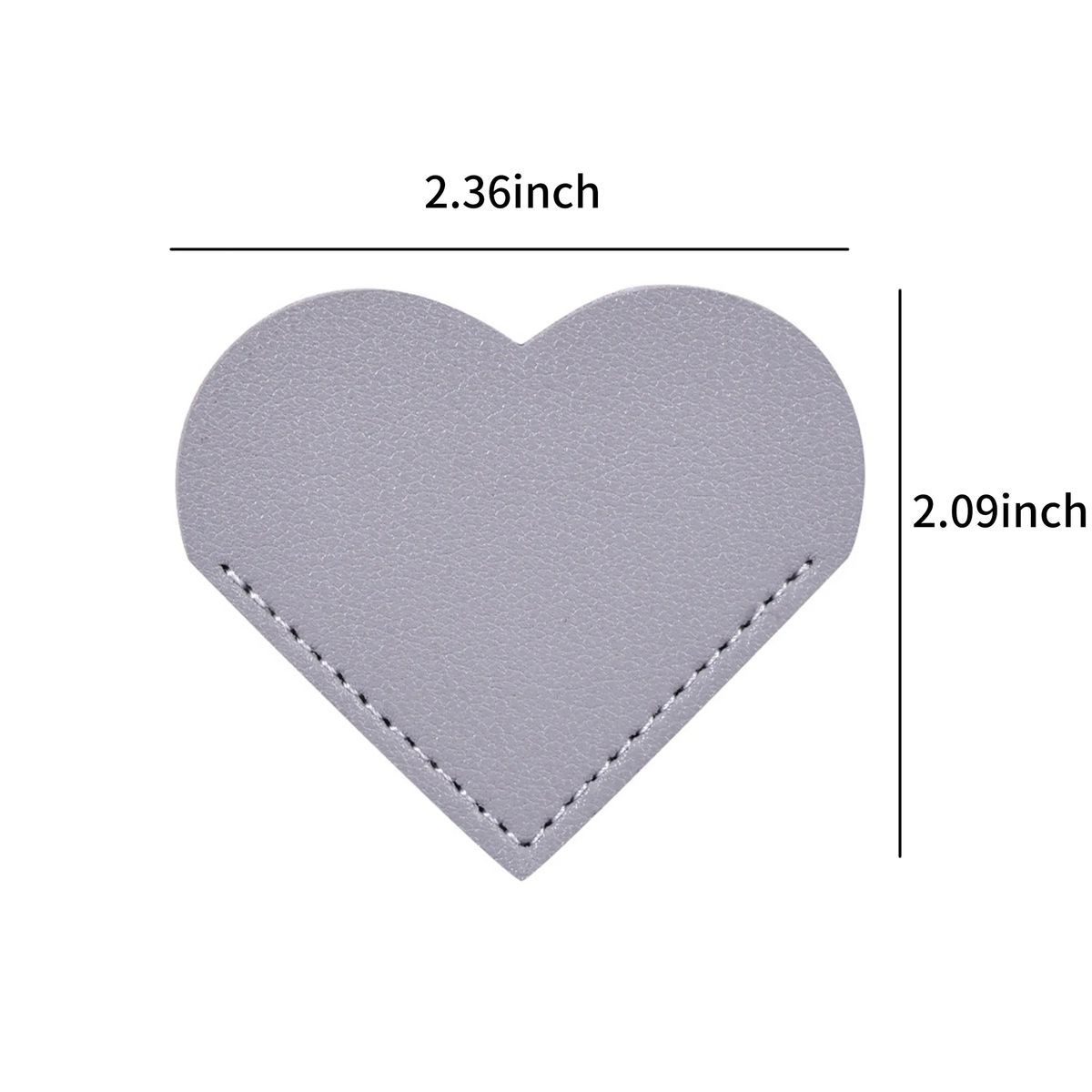 Compact Heart Shaped Bookmark for Books 10
