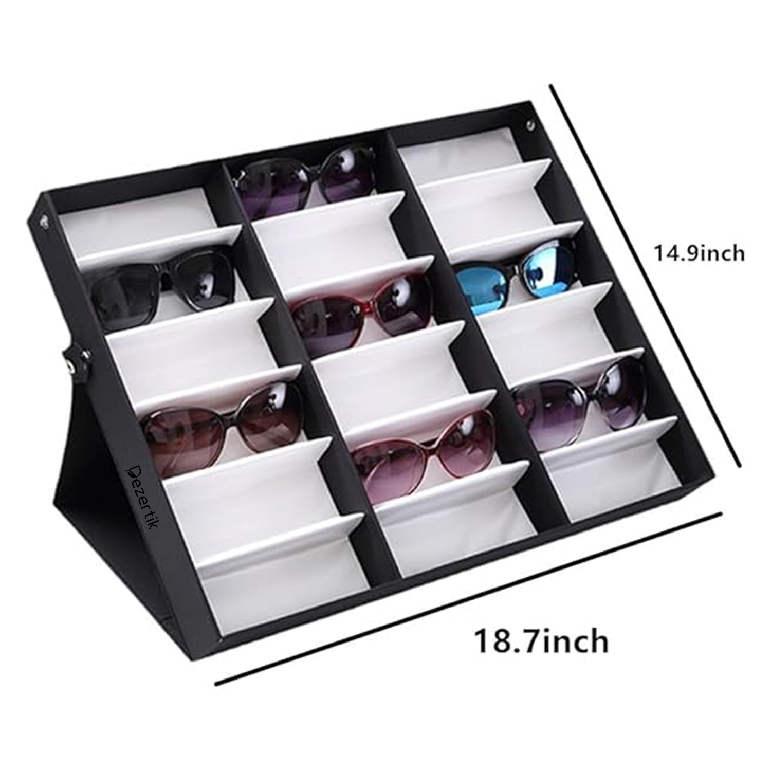 Inner Fleece Sunglasses Storage and Display Box 3