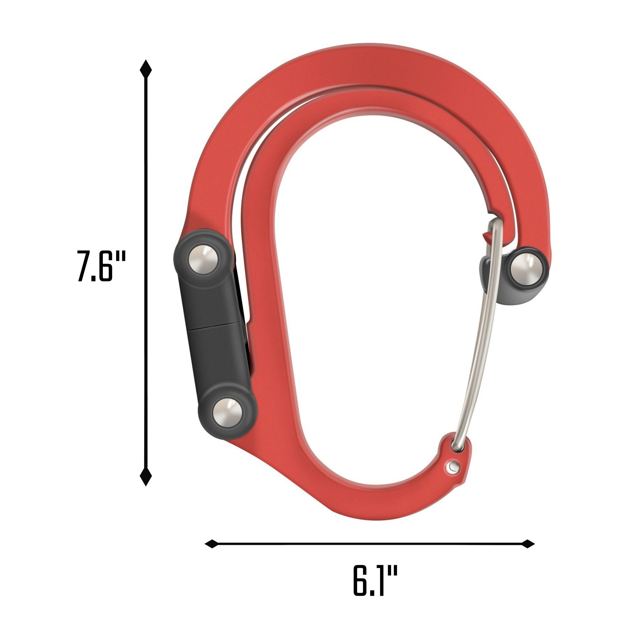 Matel Carabiner Clips, custom sports ball with logo imprint 4