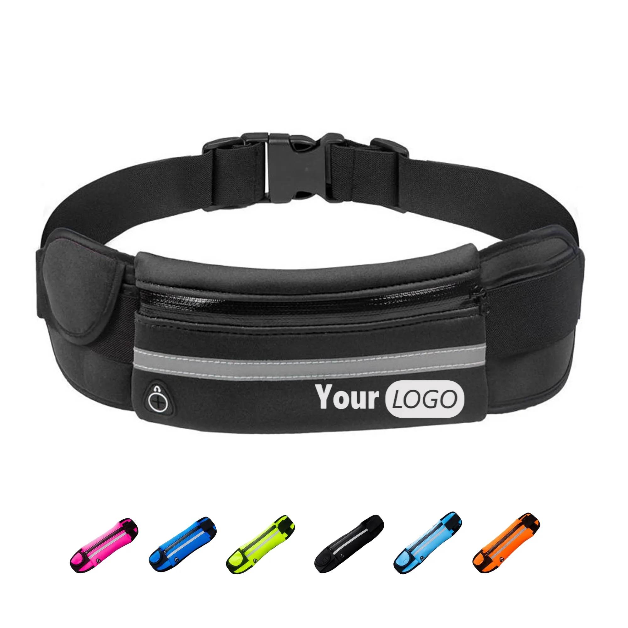 Travel Fitness Running Sport Fanny Pack Waterproof Phone Bag 5