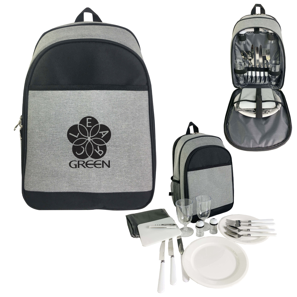 Lakeside Picnic Set Cooler Backpack 4