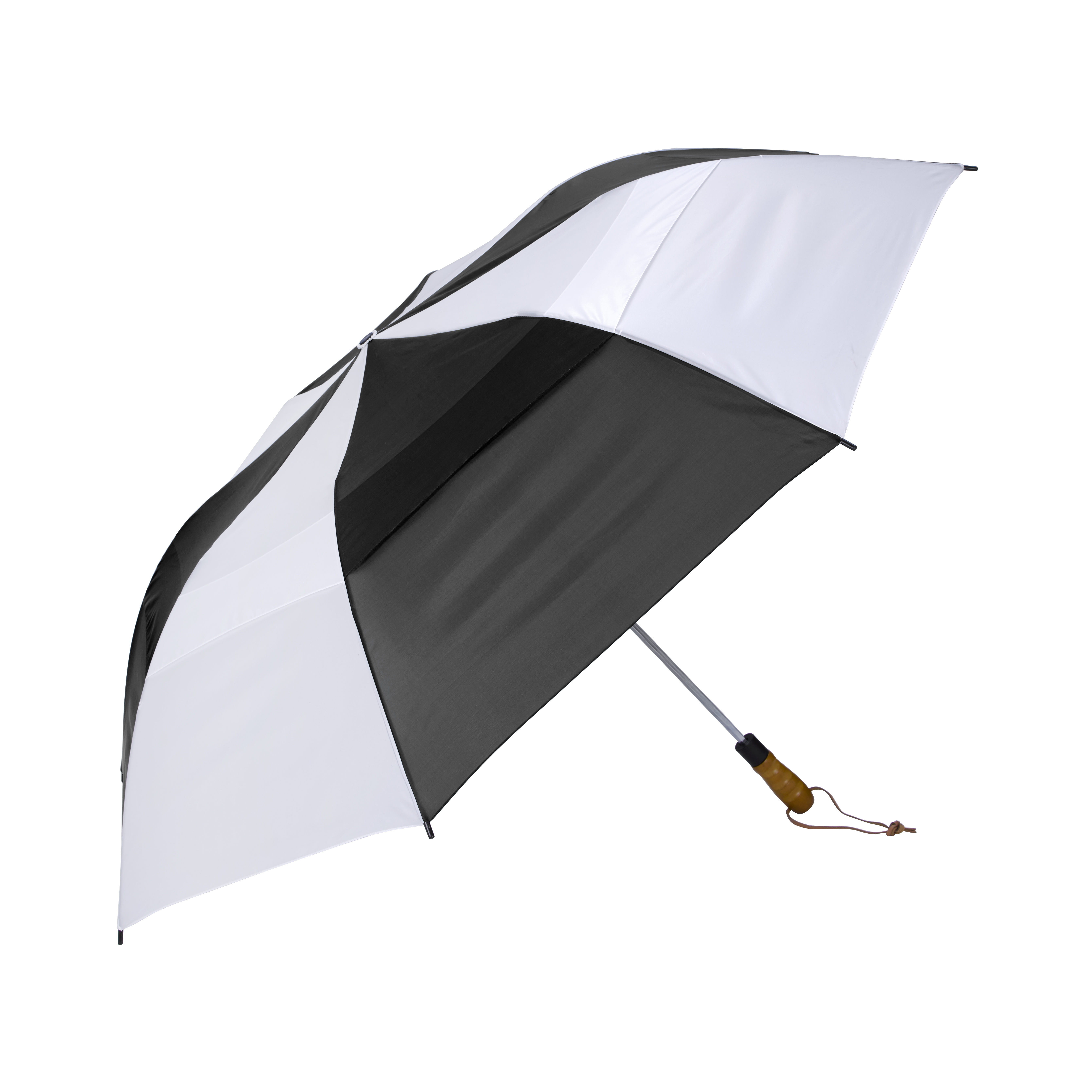 Shed Rain™ Windjammer® 58" Vented Wooden-Handled Auto-Open Jumbo Compact Umbrella 14