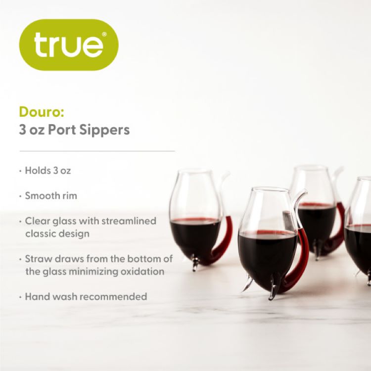 True® Douro 3oz Port Sipper, set of 4 5