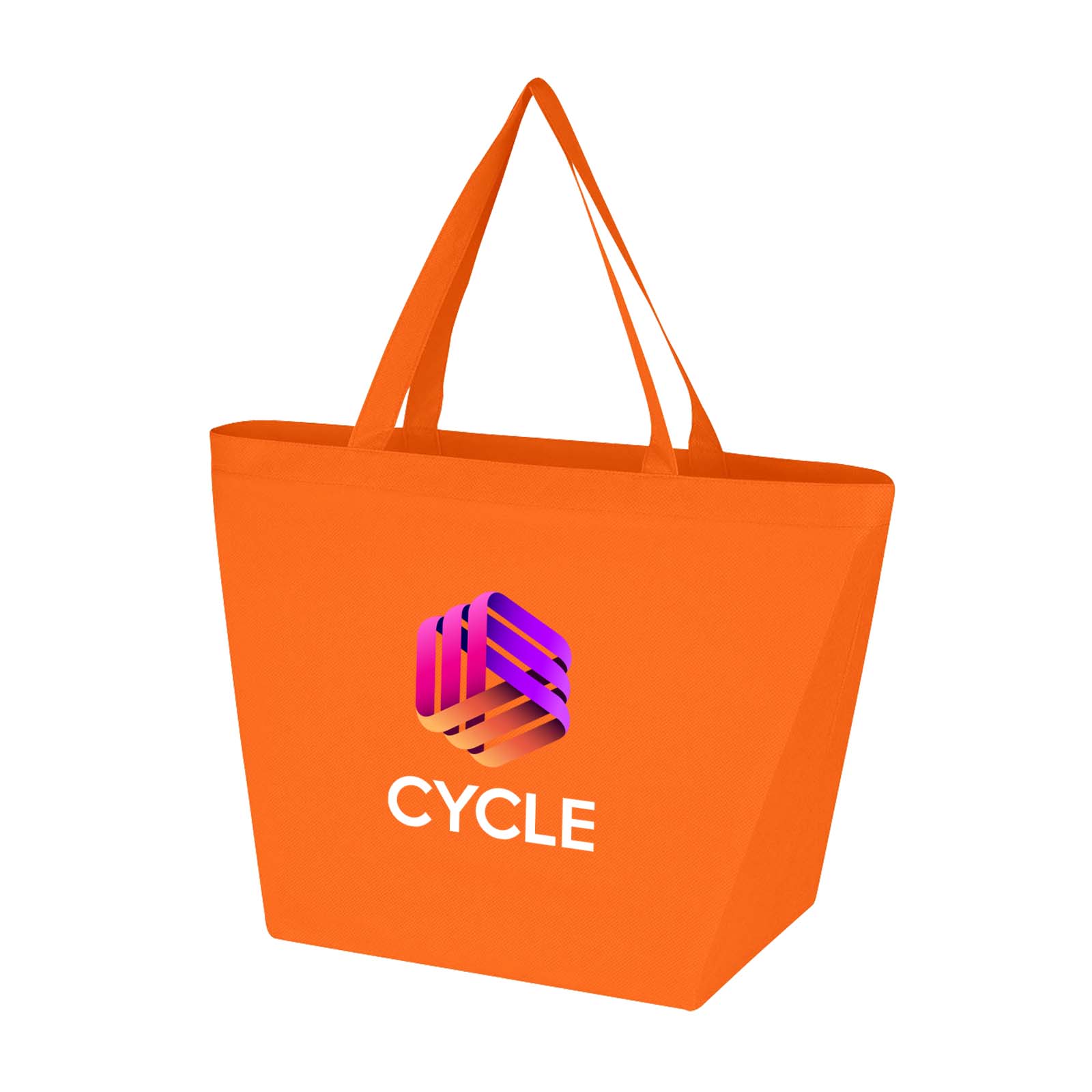 Full Color Non-woven Budget Shopper Tote 32