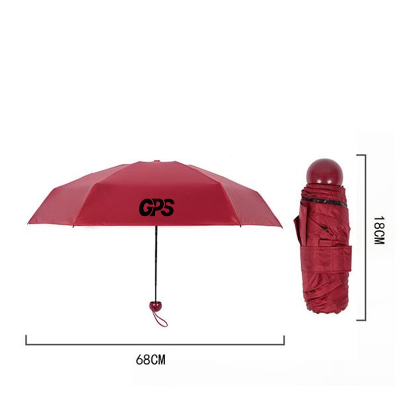 7 " Portable Travel Ultra Mini Pocket Capsule Umbrella 4
