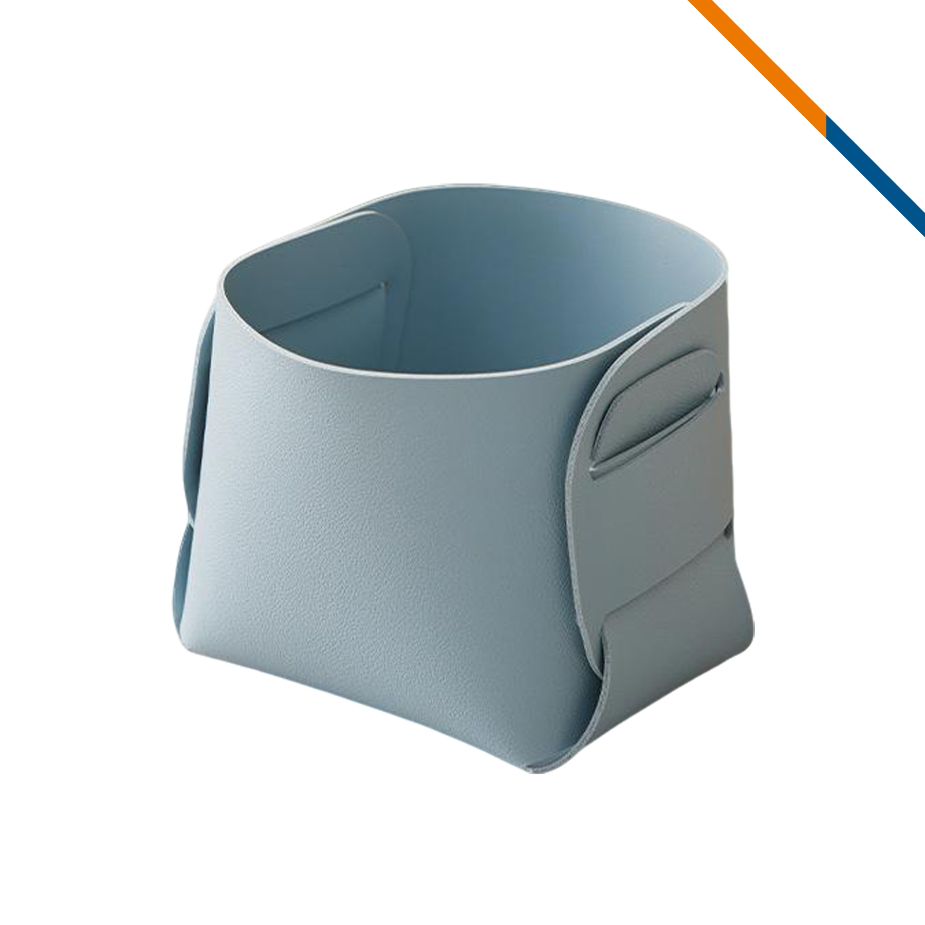 TidyLea PU Leather Foldable Desktop Storage Box 9