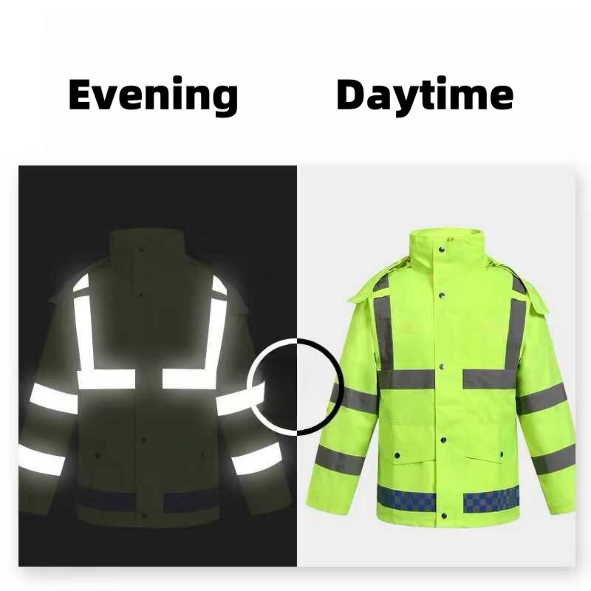 Waterproof Reflective Raincoat Suit 2