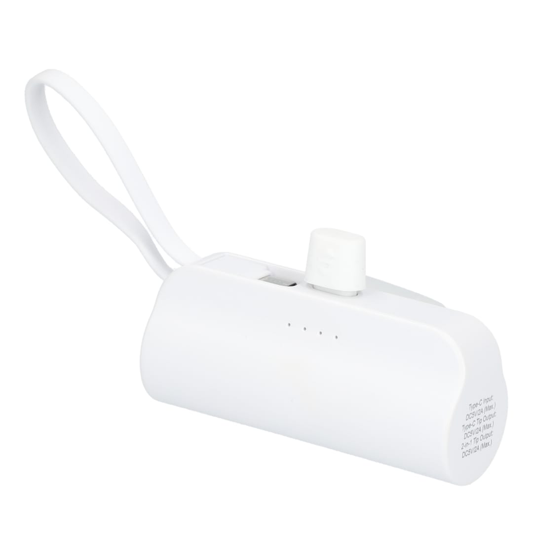 Hue 5000 mAh Power Bank with Multi Tips 165