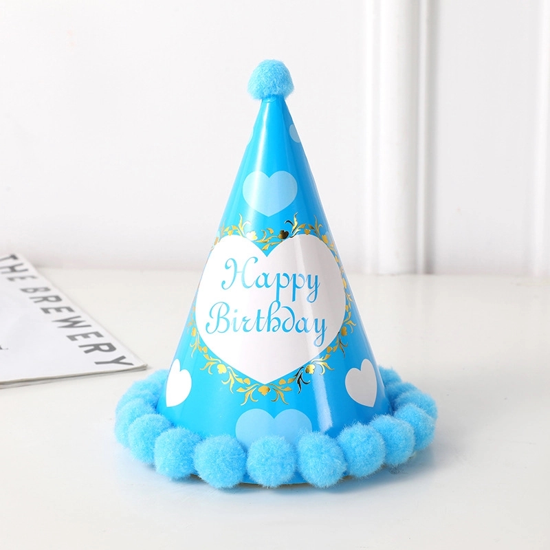 Birthday Party Kids Game Hat & Cake Celebration Decoration 12