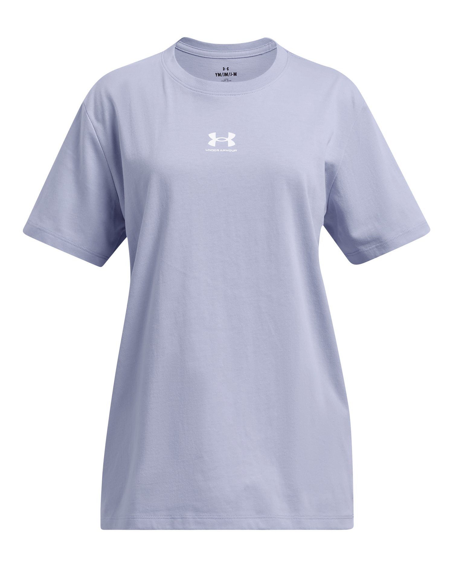 UA Campus Oversize Lockup Girls' Short Sleeve 5