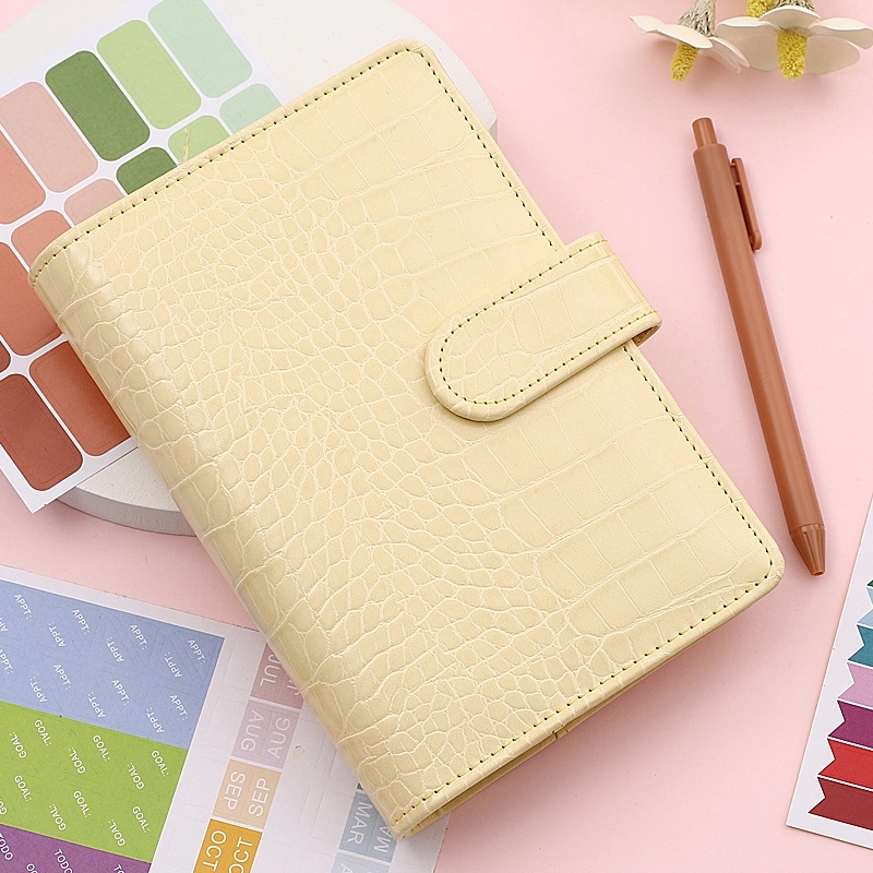 PU Leather A6 Budget Planner Binder Notebook 7