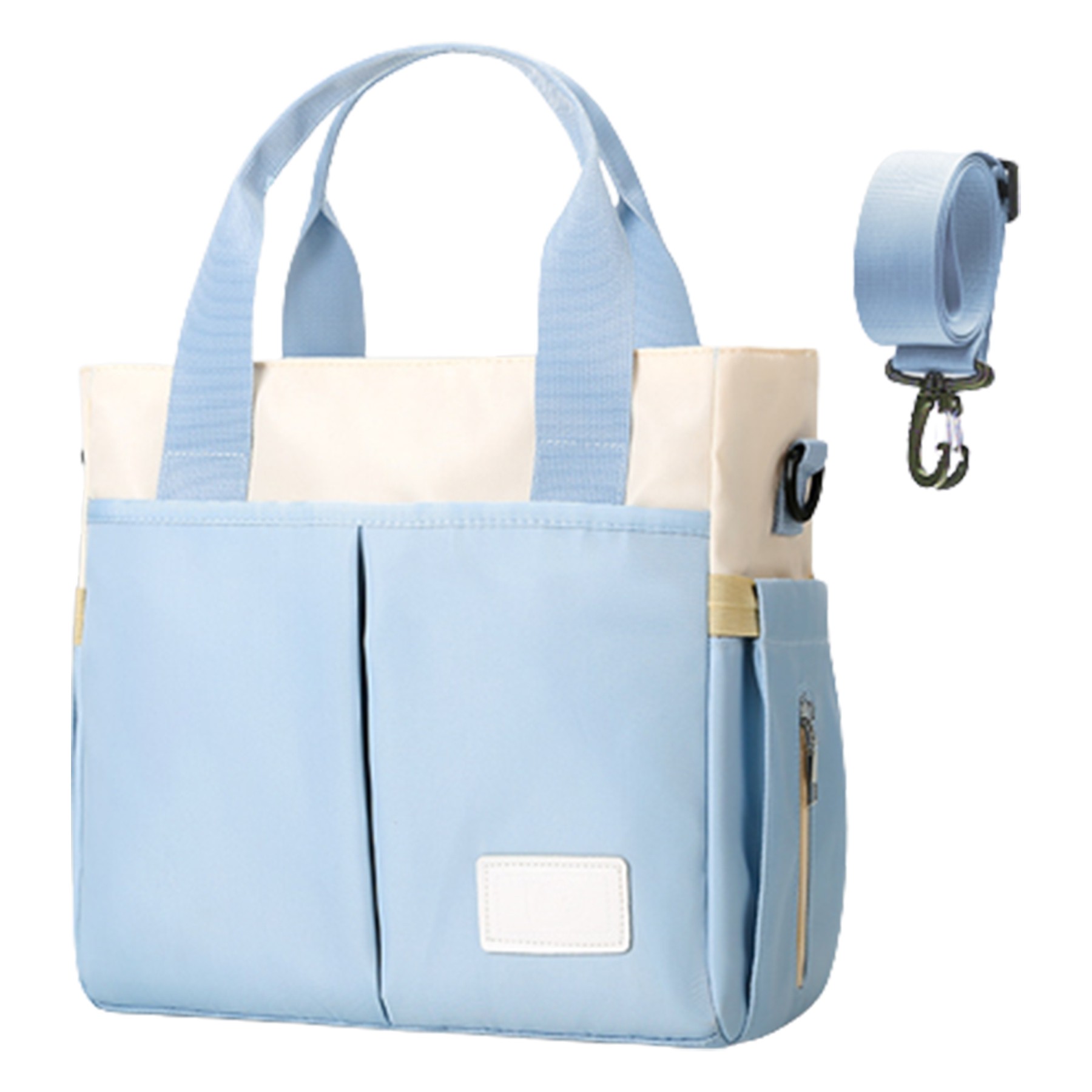 Mommy Travel Tote Diaper Bag, custom tote bag with logo imprint 3