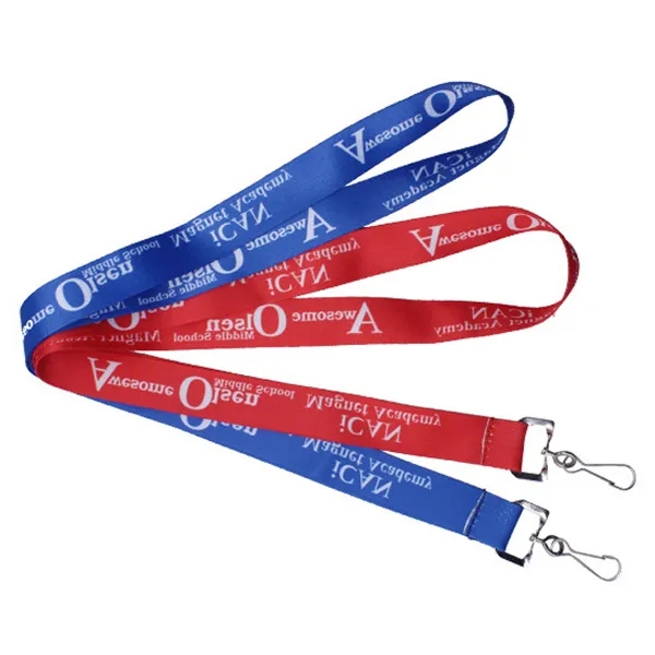 Flat Polyester Custom Sublimation Lanyards 4
