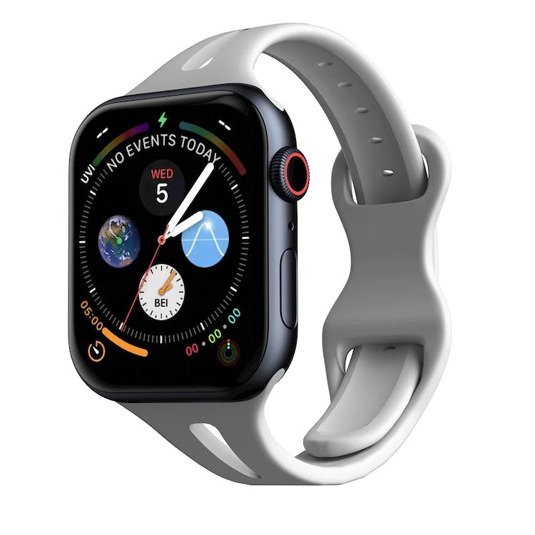 Apple Watch Sleek Silicone Bands - Gray 38mm/40mm/41mm 2