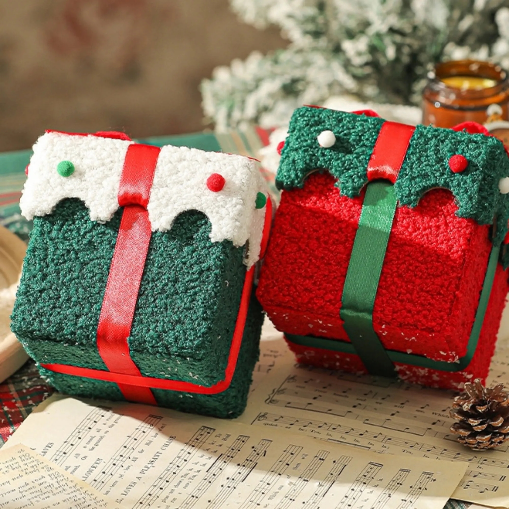 Christmas Cube Gift Box 1