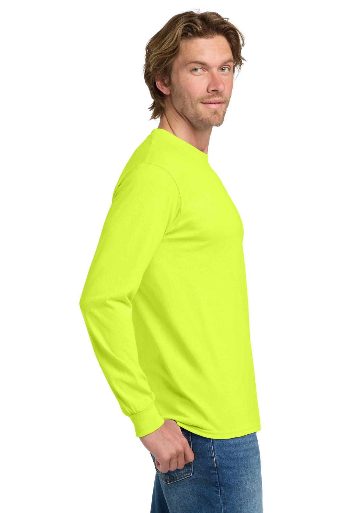 Gildan - Heavy Cotton 100% Cotton Long Sleeve T-Shirt. 5400 17
