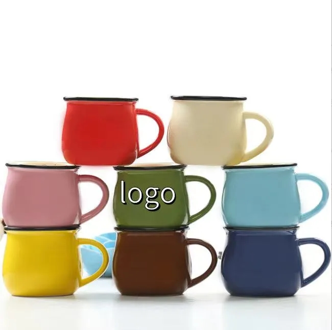 8.5oz Ceramic Coffee Cup 2