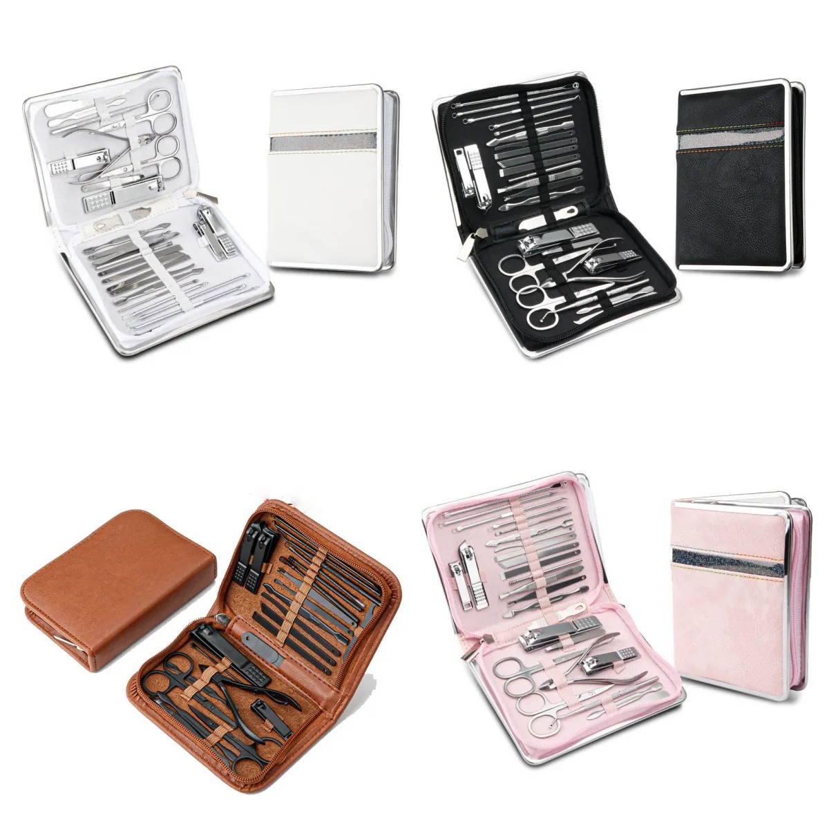 Manicure Set Professional Nail Clipper Kit 26 Pieces 2