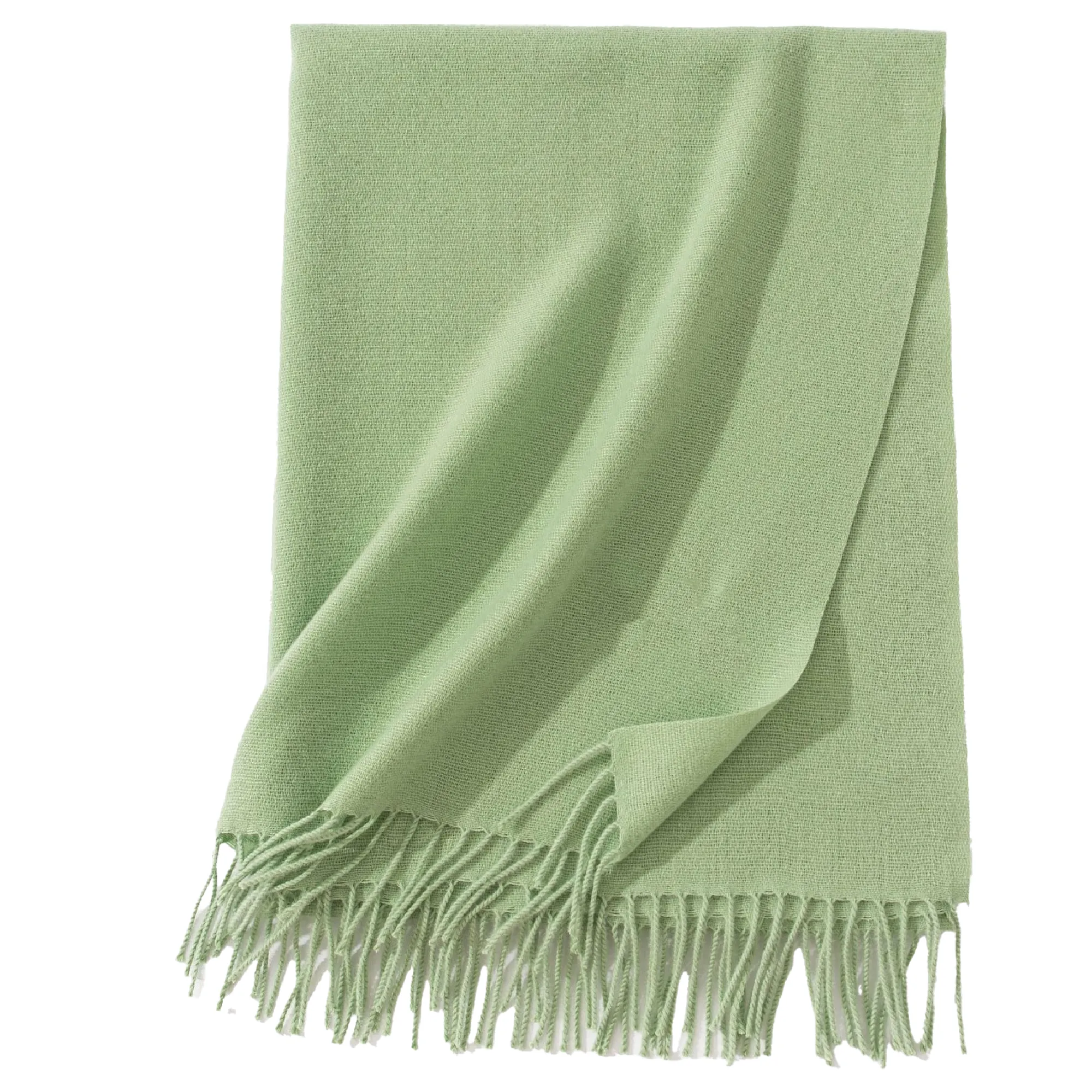 Solid Winter Scarf For Women 2