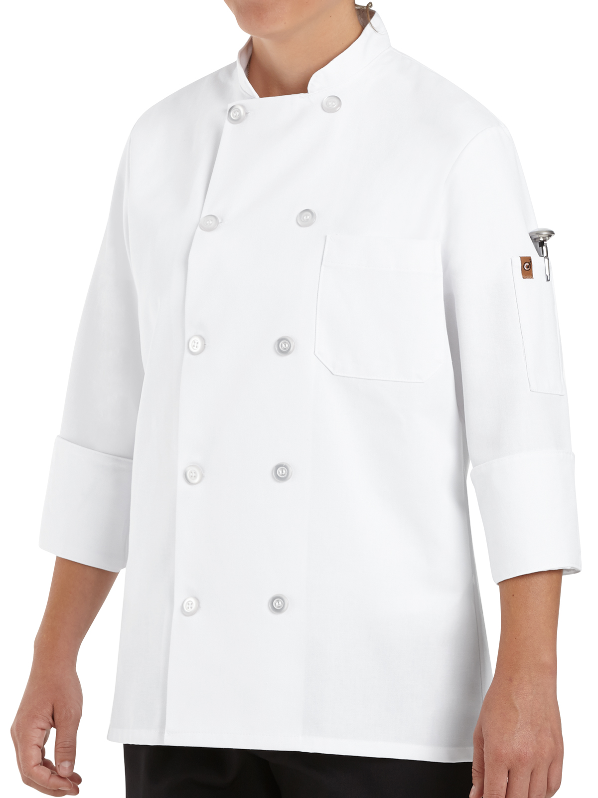 Red Kap Culinary - Women's Ten Pearl Button 28.5" Chef Coat