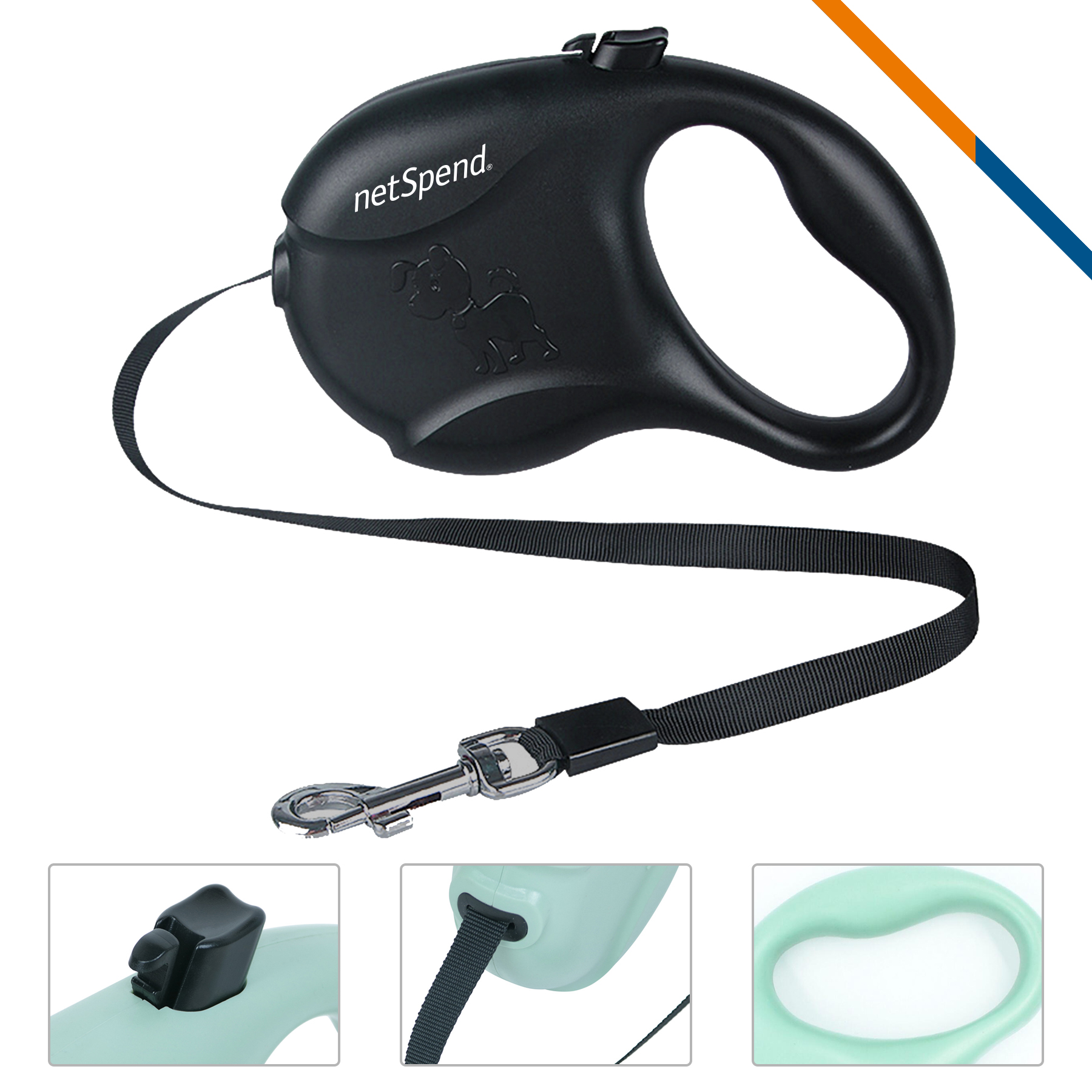 Erian Retractable Dog Leash 9