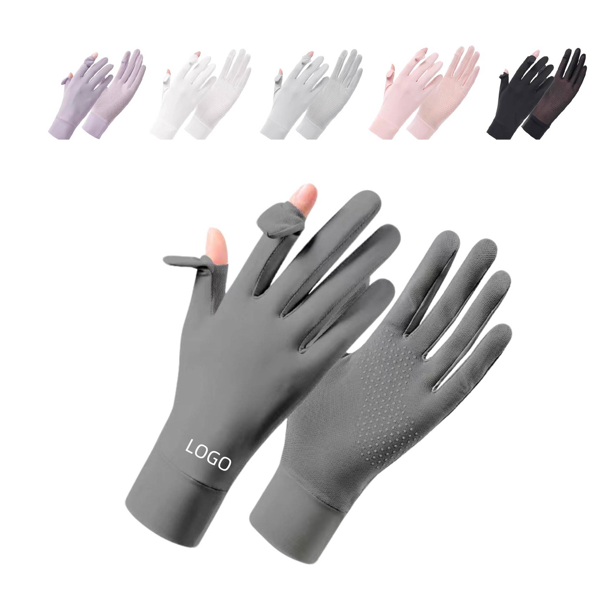 MOQ 10 Breathable sun gloves for cyclists 2