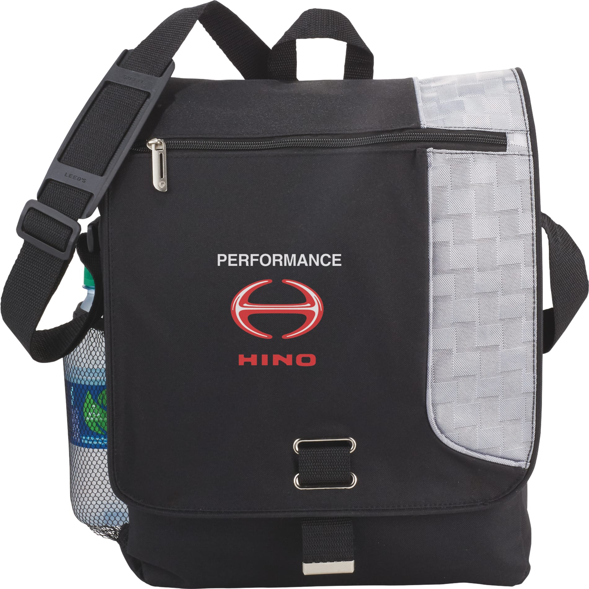 Gridlock Vertical 15" Computer Messenger Bag 9