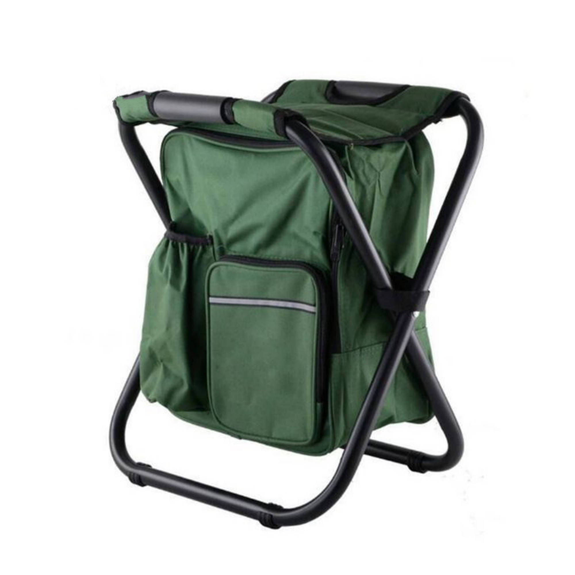 Multifunction Foldable Cooler Stool Insulated Backpack 5