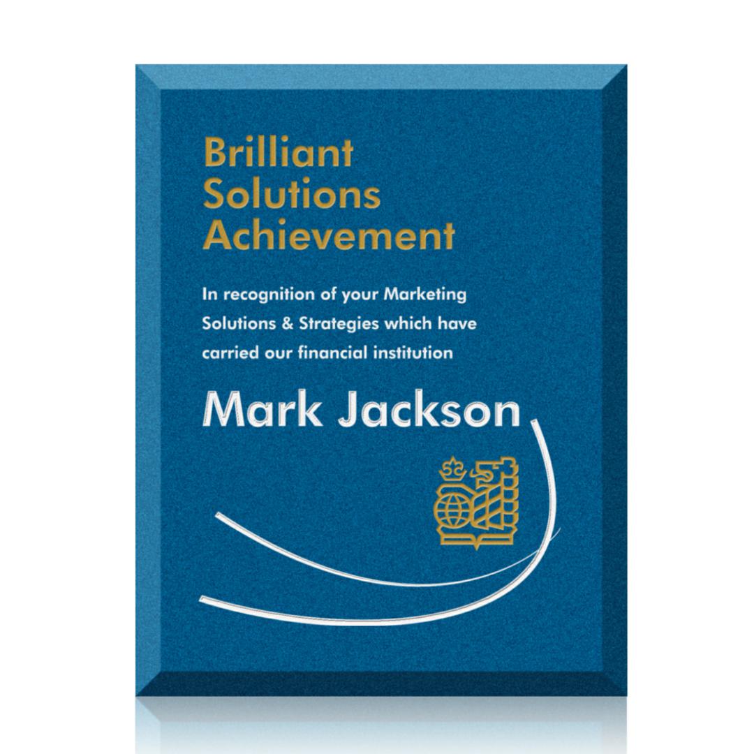 Rollinson Plaque - Blue 2