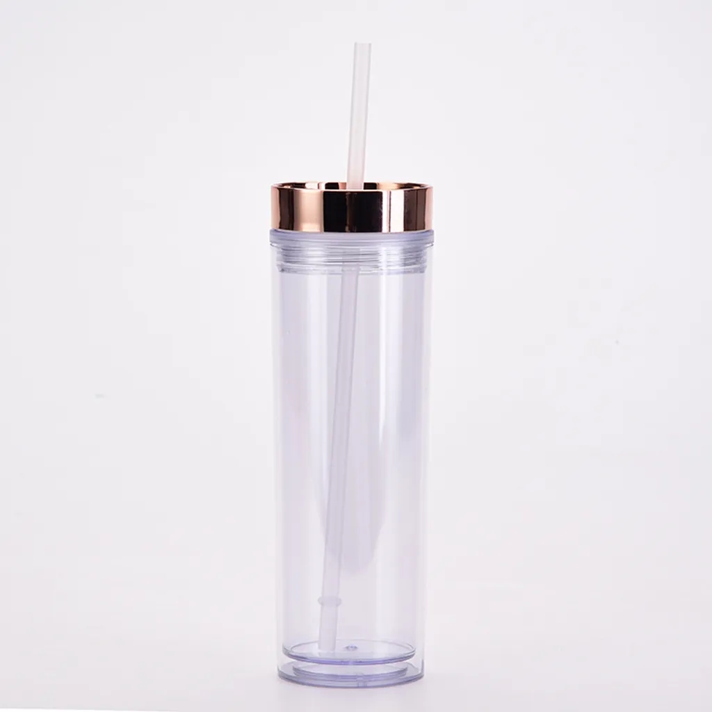 16 Oz. Plastic Double Wall Water Bottle 8