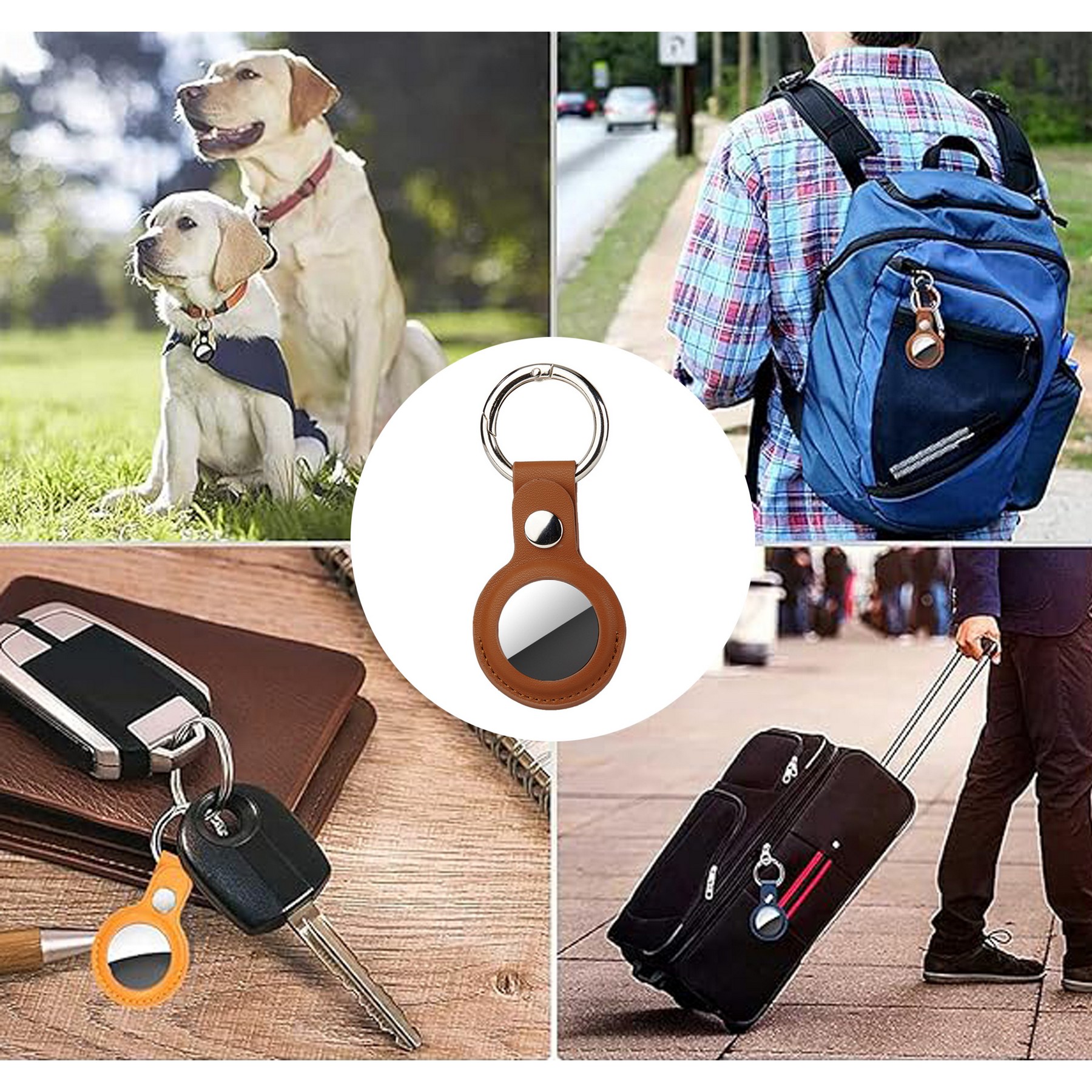 Leather Tracker Holder 2