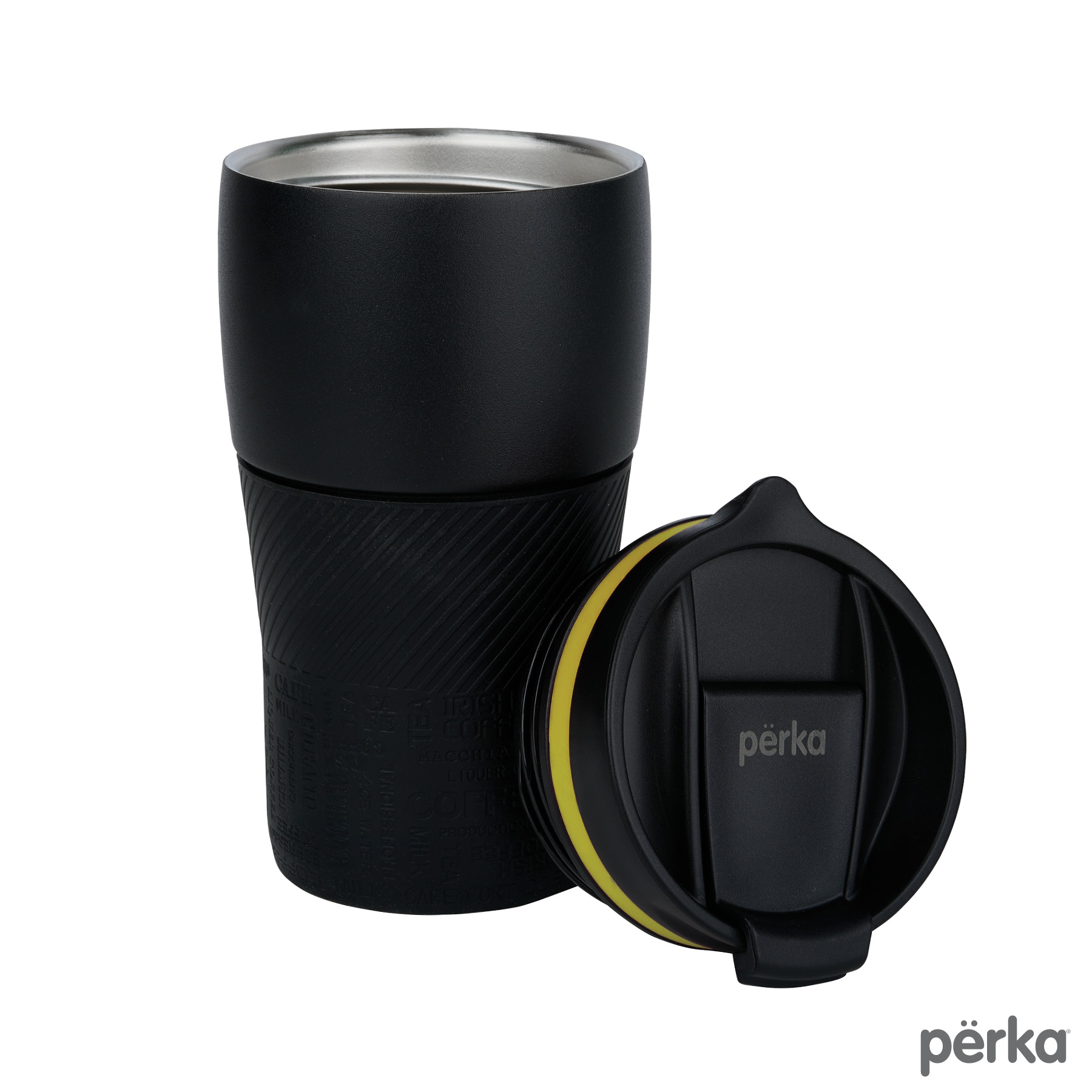 Perka® Cortado 12 oz. Double Wall Recycled Stainless Steel Coffee Tumbler 134
