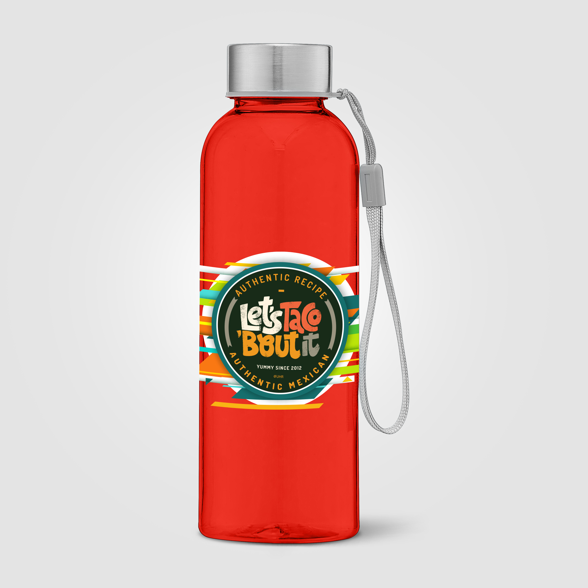 Skye - 17 oz. RPET Water Bottle with Wrist Strap 53